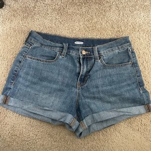 Old navy jean shorts.